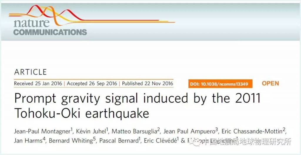 地球重力场的监测与地震预报