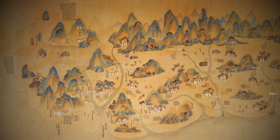 康熙台湾舆图（国立台湾博物馆）