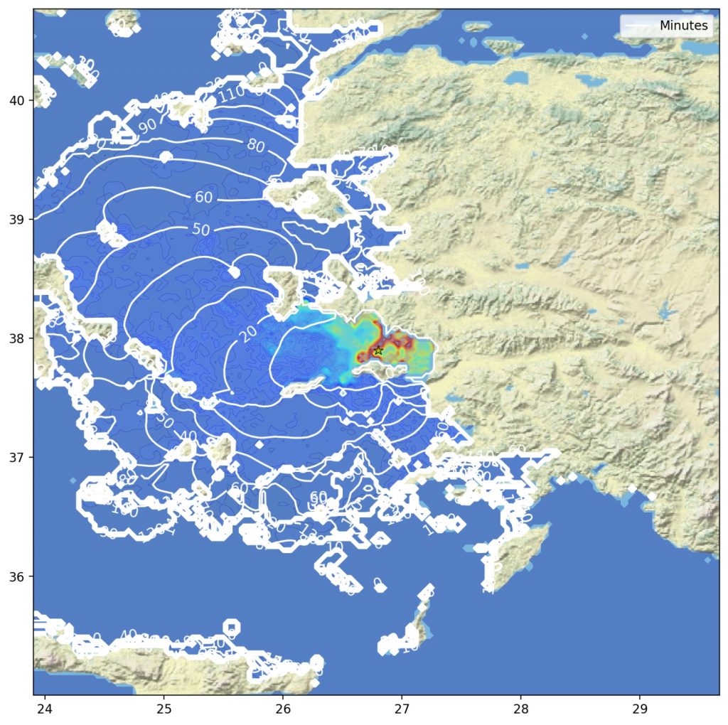 爱琴海发生 M7.0 地震，并伴随海啸，强烈冲击土耳其与希腊