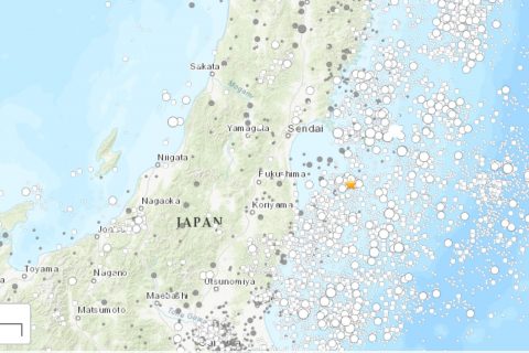 日本东海岸发生7.1级地震，未引发海啸